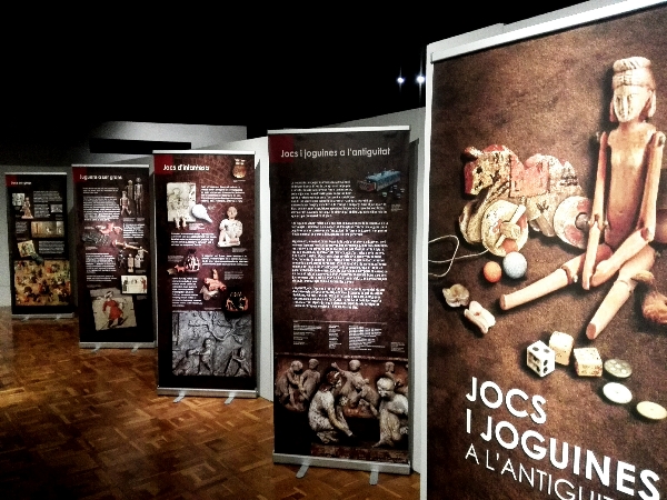 Exposicion temporal "Juegos y Juguetes de la antigüedad"