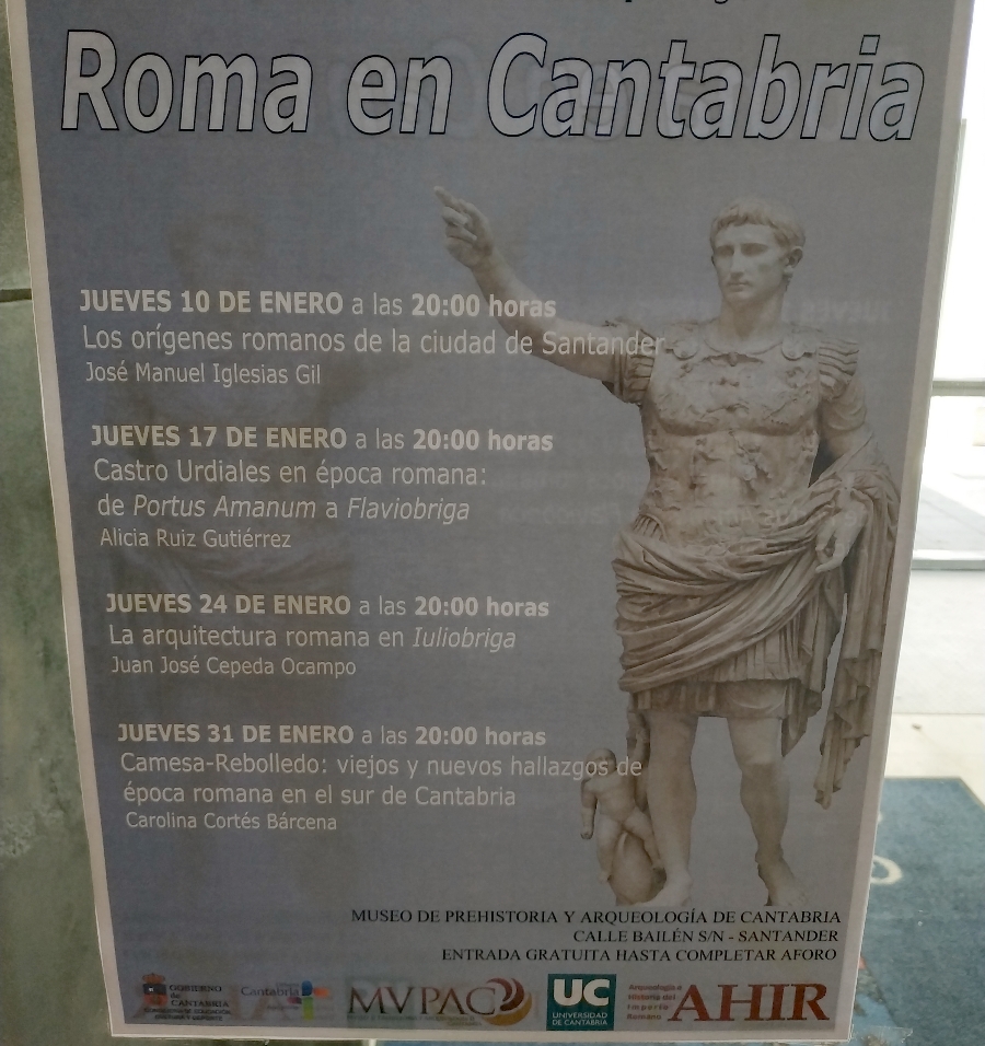 Ciclo de Conferencias - Roma en Cantabria