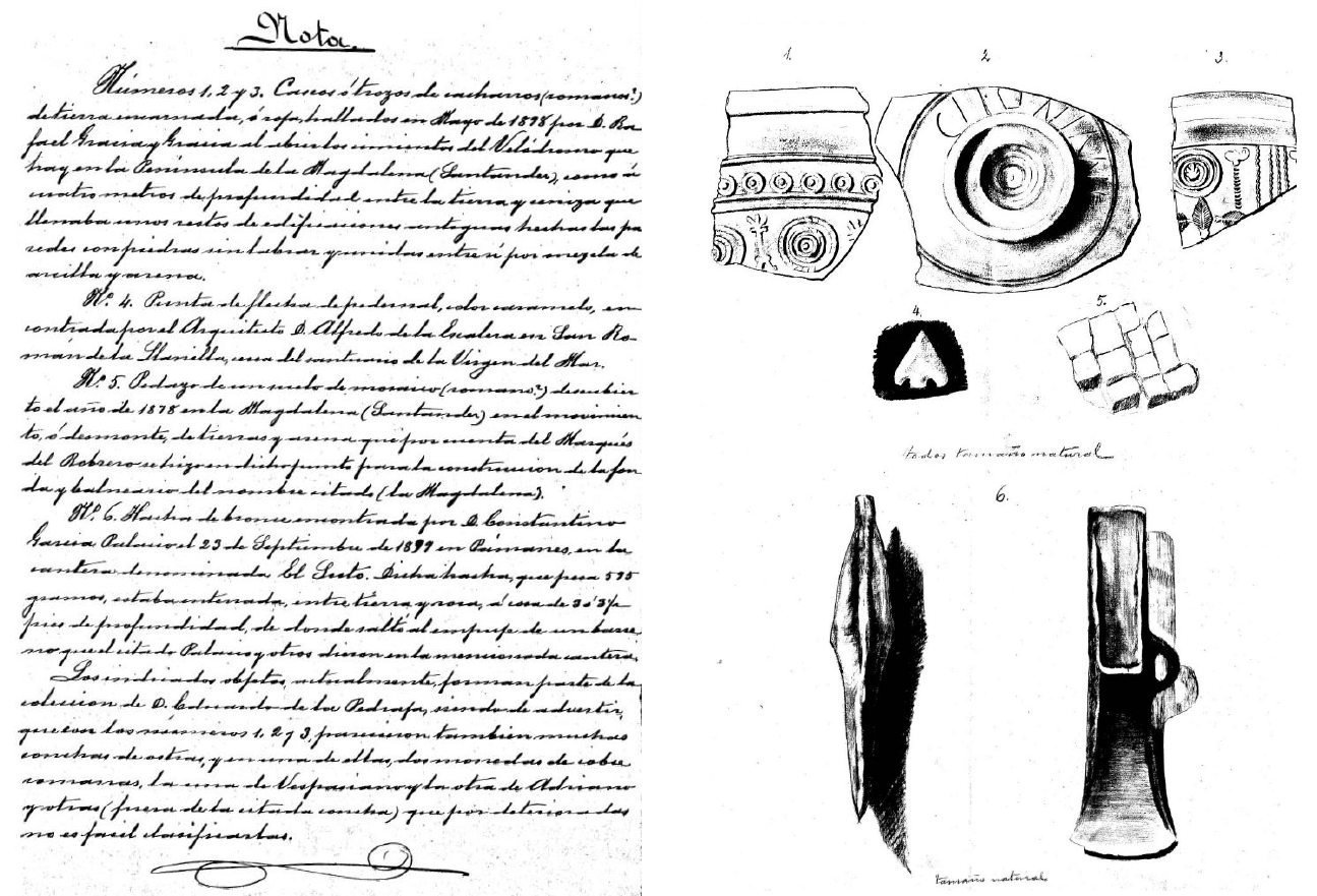Documento escrito por Eduardo de La Pedraja a la Real Academia de Historia