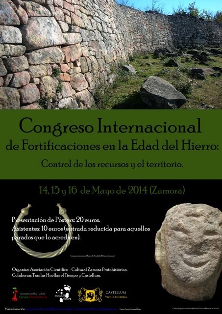Cartel del Congreso Internacional de Fortificaciones de la Edad del Hierro