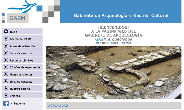 GAEM Arqueólogos. Fuente: http://www.gaemarqueologos.com