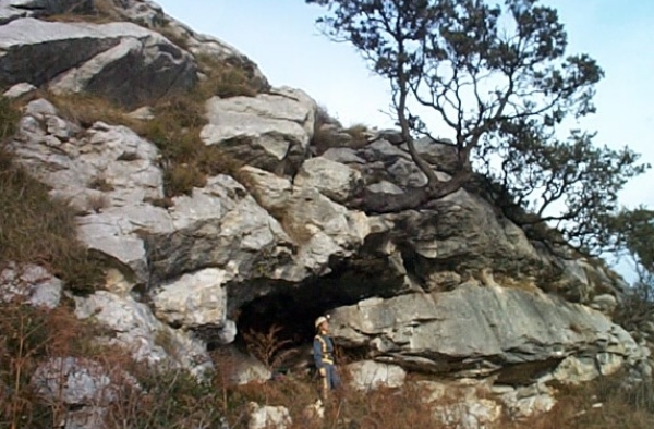 Boca de La Cuvía de la Vega. Fotografía: Matienzo Caves Project
