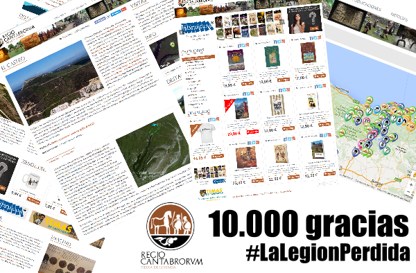 10.000 seguidores de Regio Cantabrorum en Redes Sociales