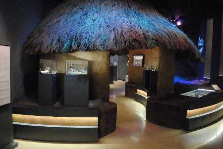 Cabaña cántabra en el interior del MVPAC