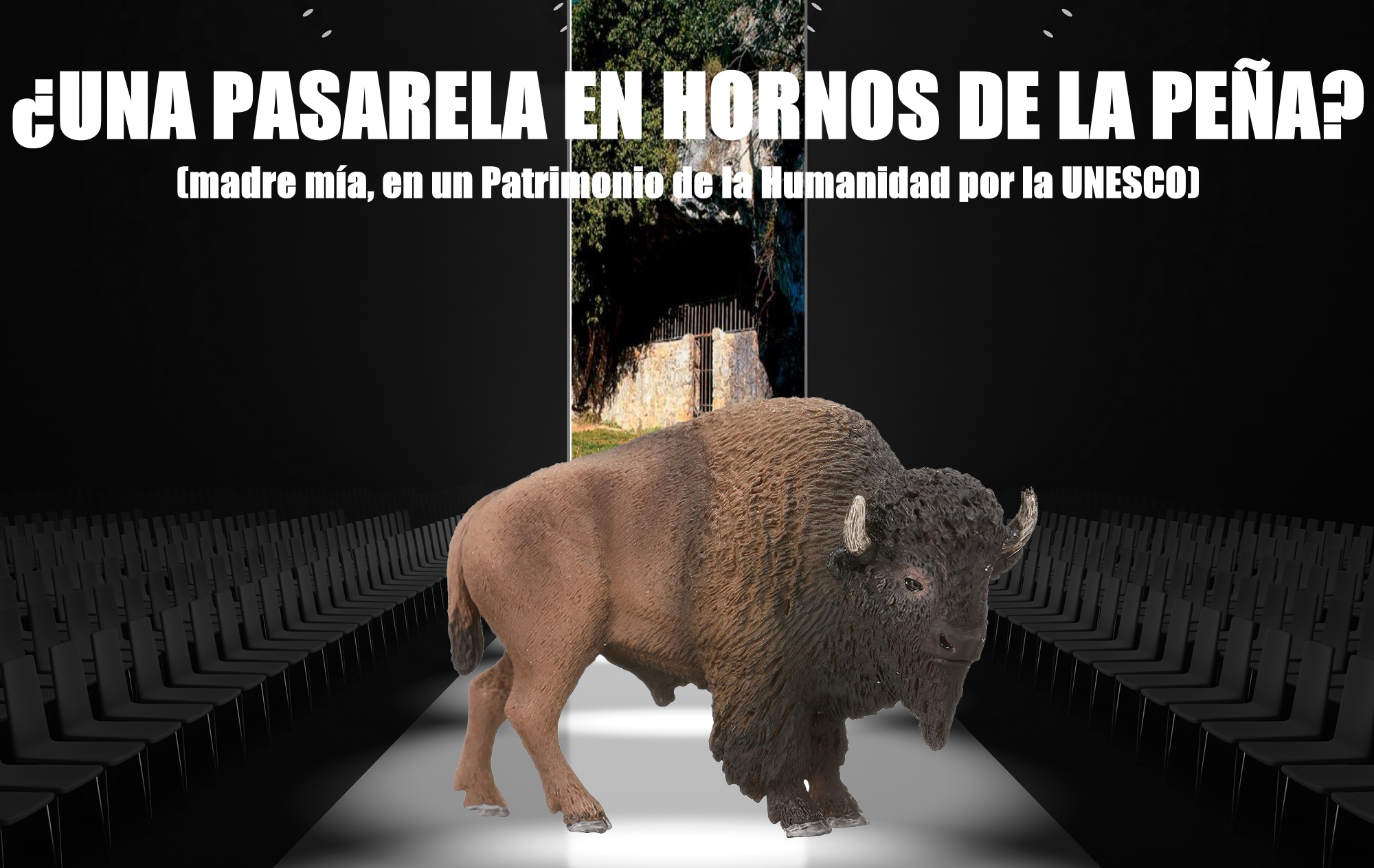 Pasarela en Hornos de La Peña (San Felices de Buelna, Cantabria)