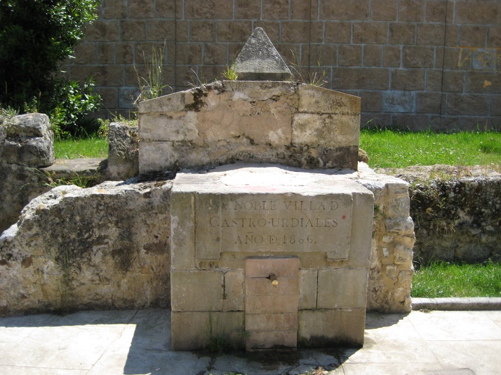 Aljibe del acueducto de "El Chorillo" en Flaviobriga
