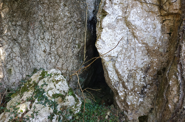 Boca de la cueva de La Peñona