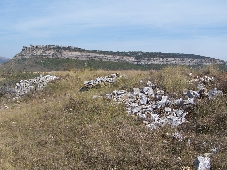 Ruinas en el monte Cildá
