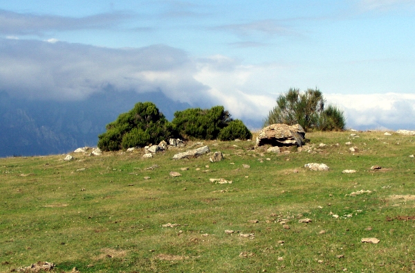 Túmulo conocido como "Combranda IV" dentro de la necrópolis megalítica